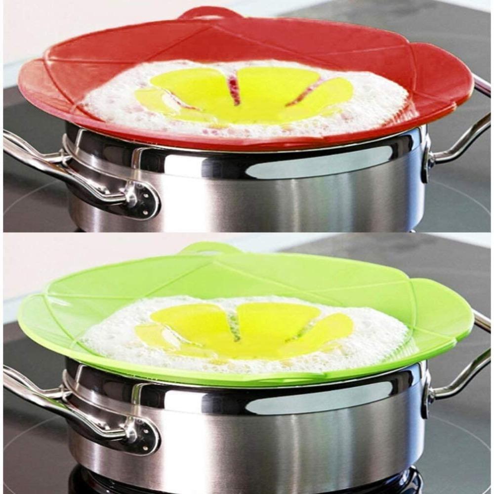 Preva Tutup Panci High tTemperature Resistance Flower Cookware Alat Masak Gadget Dapur Penutup Panci