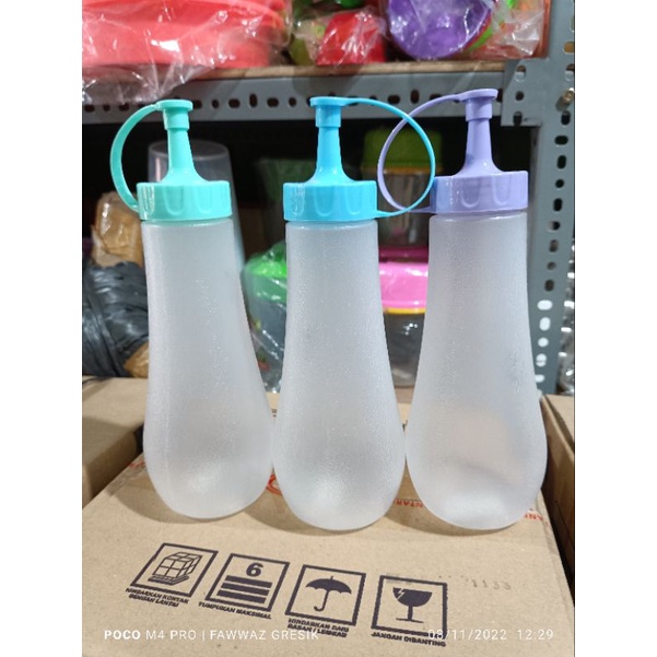 Botol Kecap Viola 400ml / Saos Jasmine 400 ml