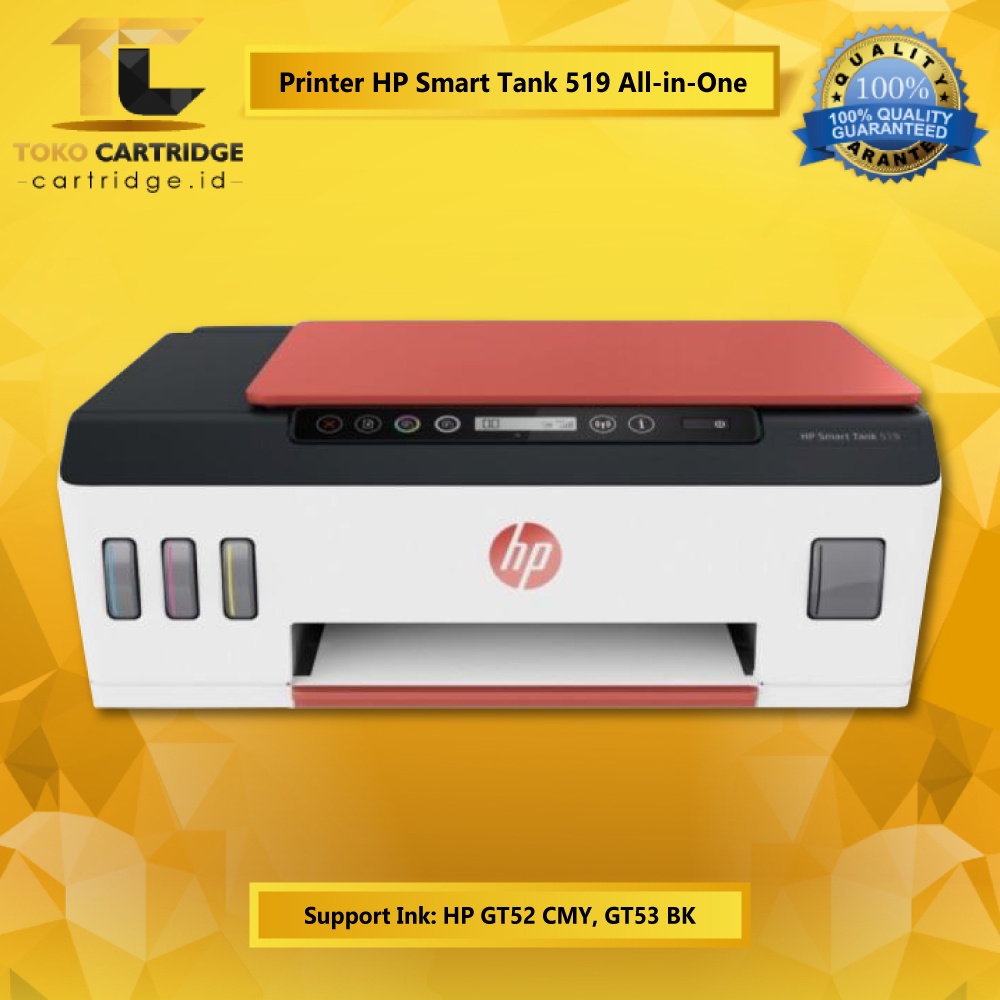 Printer 519 Smart Tank 519 All In One WIFI A4 Tinta GT53 GT52