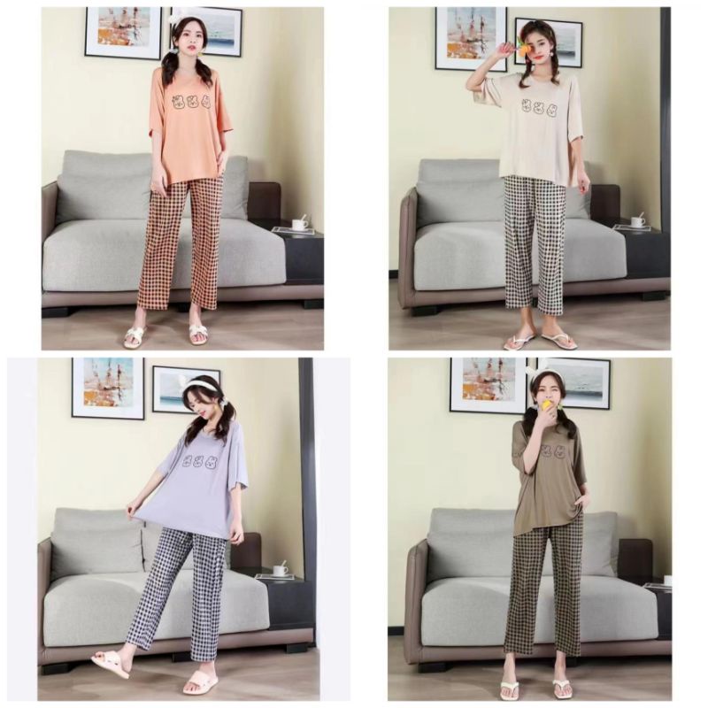 Piyama Cp Import/Baju Tidur CP import /Piyama fashion wanita murah /Baju Tidur import murah C10-BC,C17-AB