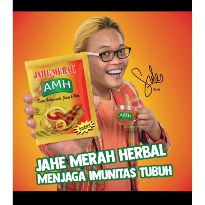

Jahe Merah AMH Original 1 Renceng (10 Sachet)