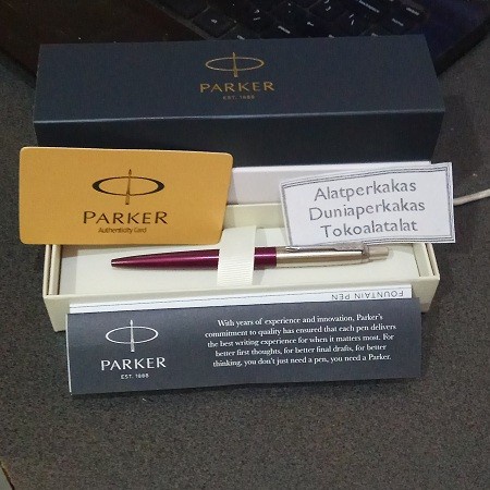 

PULPEN PARKER JOTTER PORTOBELLO PURPLE STAINLESS STEEL ORIGINAL RESMI EKSLUSIF