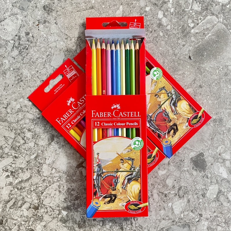 

Pensil Warna Faber Castell Clasic 12