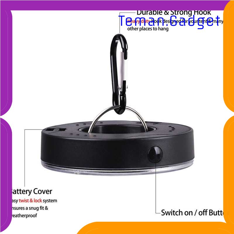 TG-LMP Dozzlor Lampu Gantung LED Lentera Emergency Tent Lantern - G198