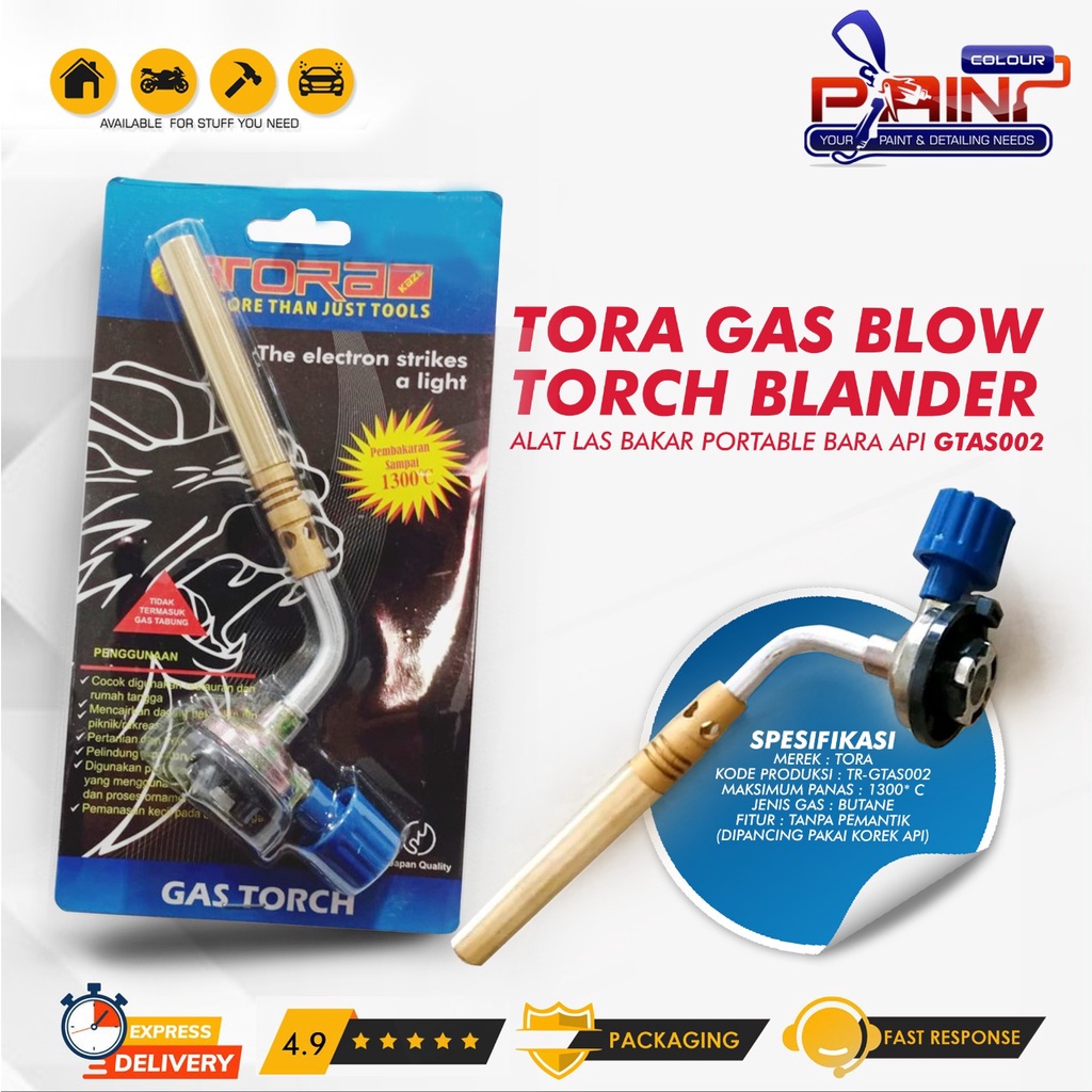 TORA Gas Torch Manual - GTAS002