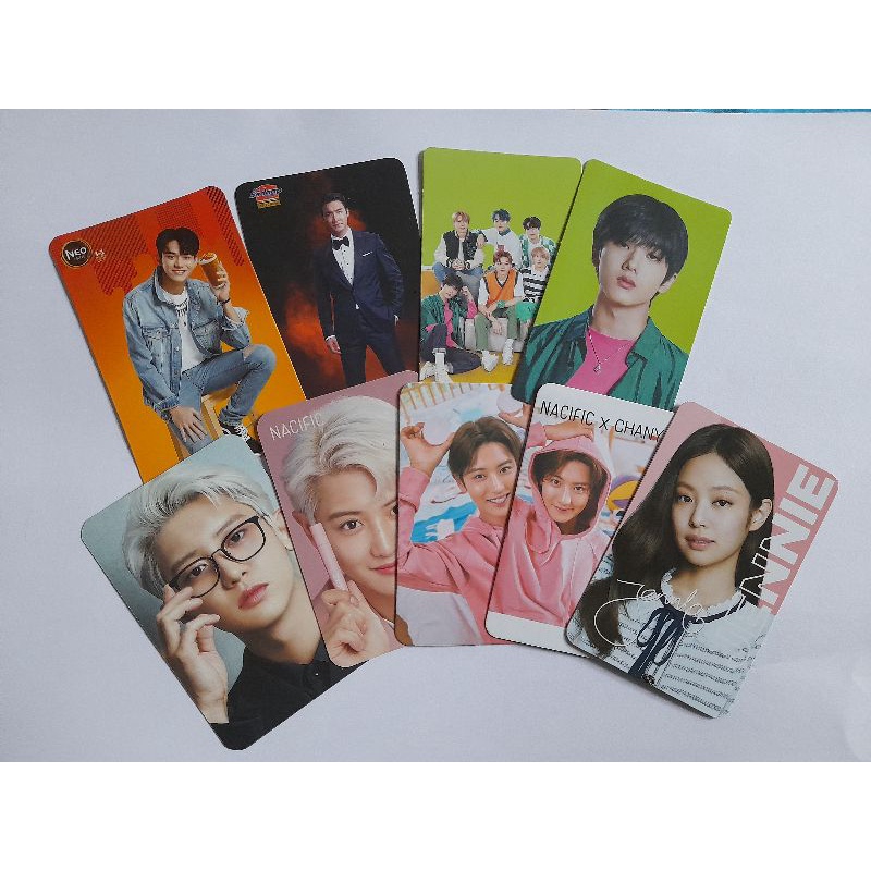 Photocard Blackpink Oreo | Oreo Blackpink Jenny | Nacific Chanyeol | NCT | Siwon