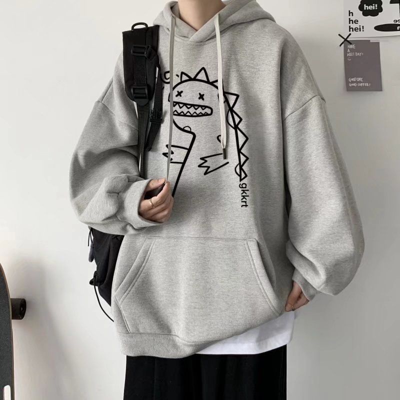 Hoodie DINOSAURUS ( S - XXXXL 5XL 6XL) Cute Dino Korean Style Jaket Bigsize Oversize Unisex Harajuku Sweater Dinosaur