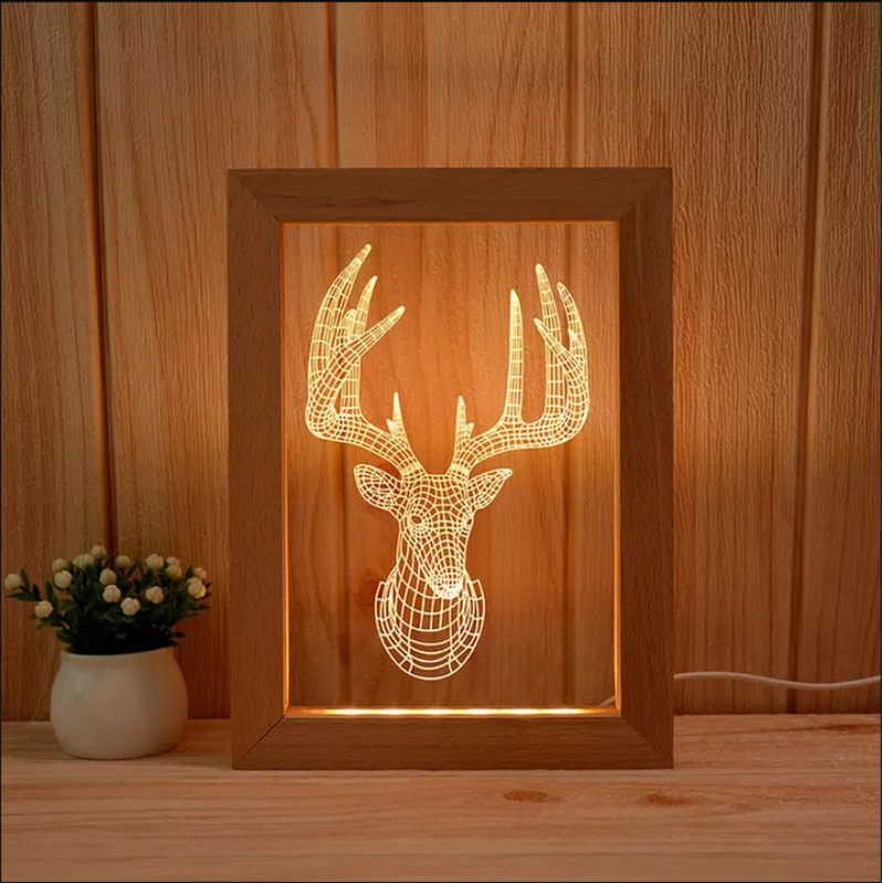 Led Frame A6 /  Figura led acrylic