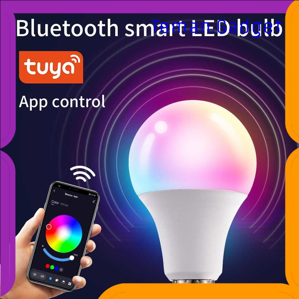 TG-LMP TUYA Lampu Bohlam RGB Smart Bulb Bluetooth Control E27 10 W - TY-10W