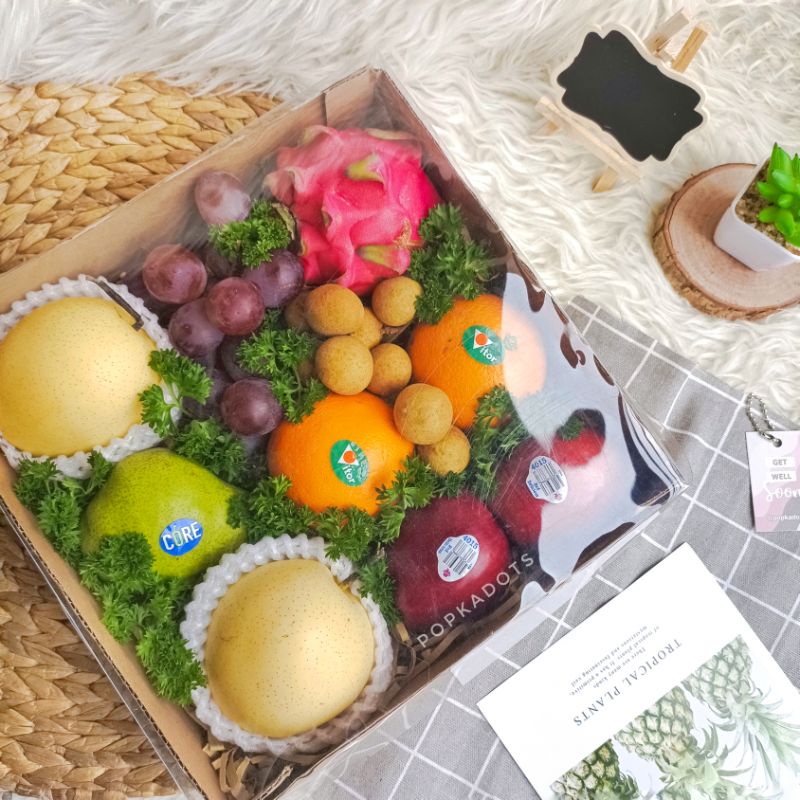 

PROMO TERLARIS FRUIT BOX MIKA FULL BUAH/PARCEL BUAH/HAMPERS ISOMAN