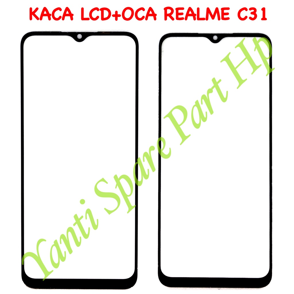 Kaca Lcd Plus Oca Realme C31 RMX3501  Original Terlaris New