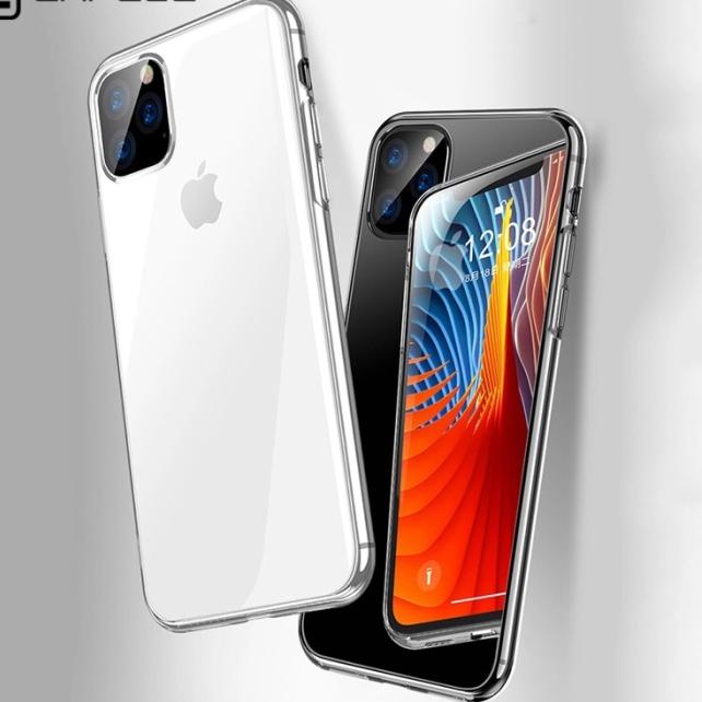 CAFELE Glass Back Case 11 11 Pro 11 Pro Max Premium Original - Clear, iPhone 11