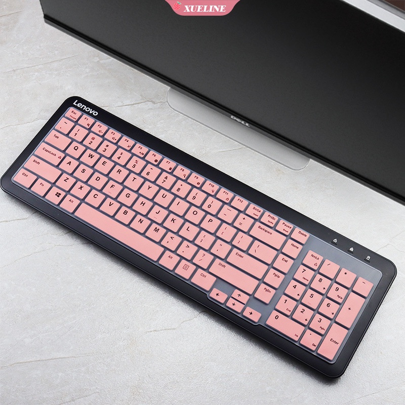 Film Pelindung keyboard Komputer desktop LENOVO KB317 KB317W C502 AIO520C AIO 520C-27IMB Anti Debu Bahan Silikon