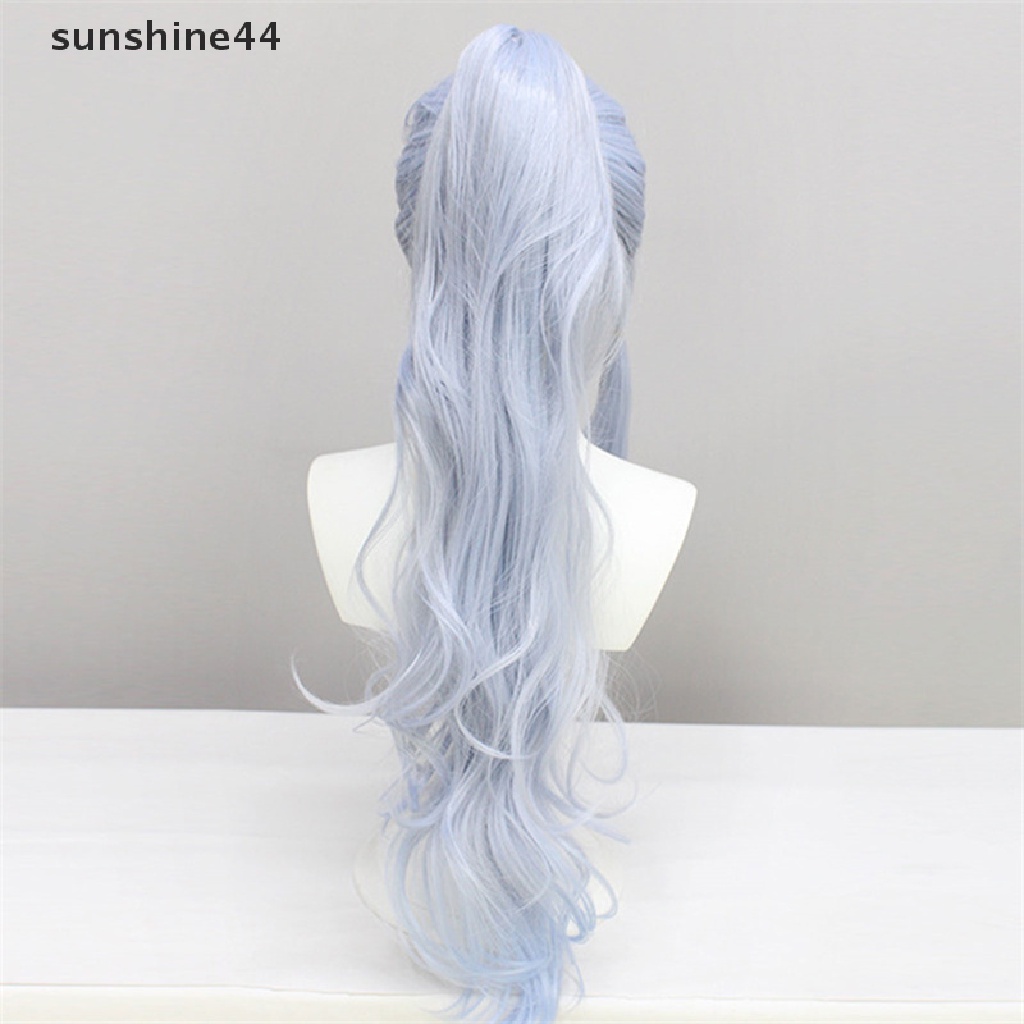 Sunshine Genshin Wig / Rambut Palsu Sintetis Tahan Panas Untuk Cosplay