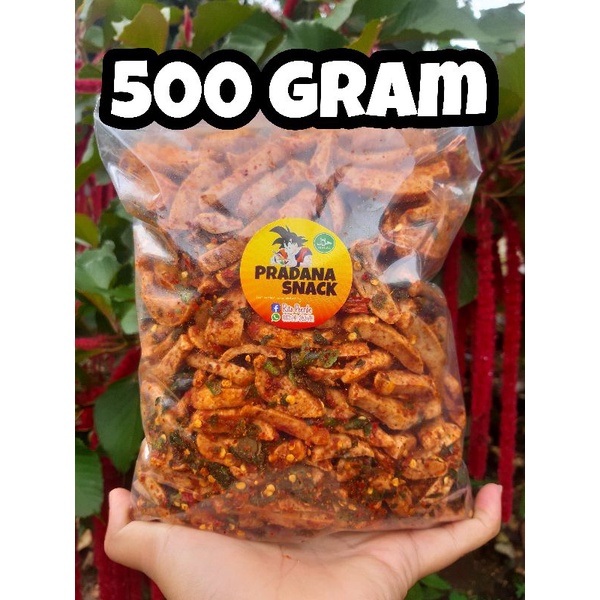 

Basreng pedas Daun Jeruk