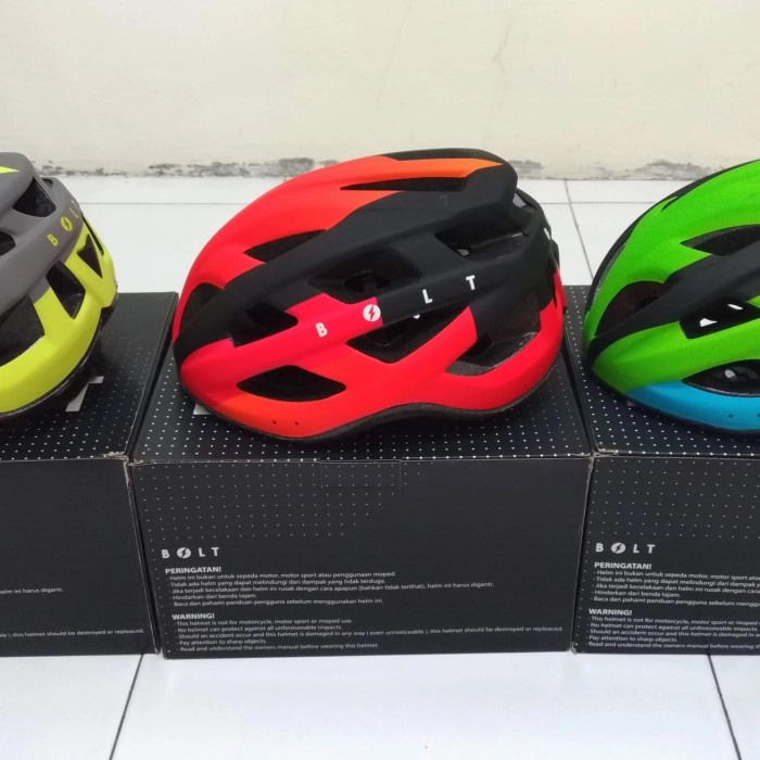 helm sepeda polygon bolt MTB roadbike sepeda lipat