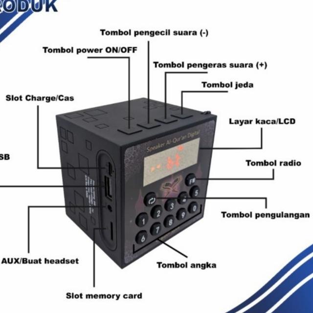 speaker hafalan alquran 30juz / speaker digital alquran 30 juz