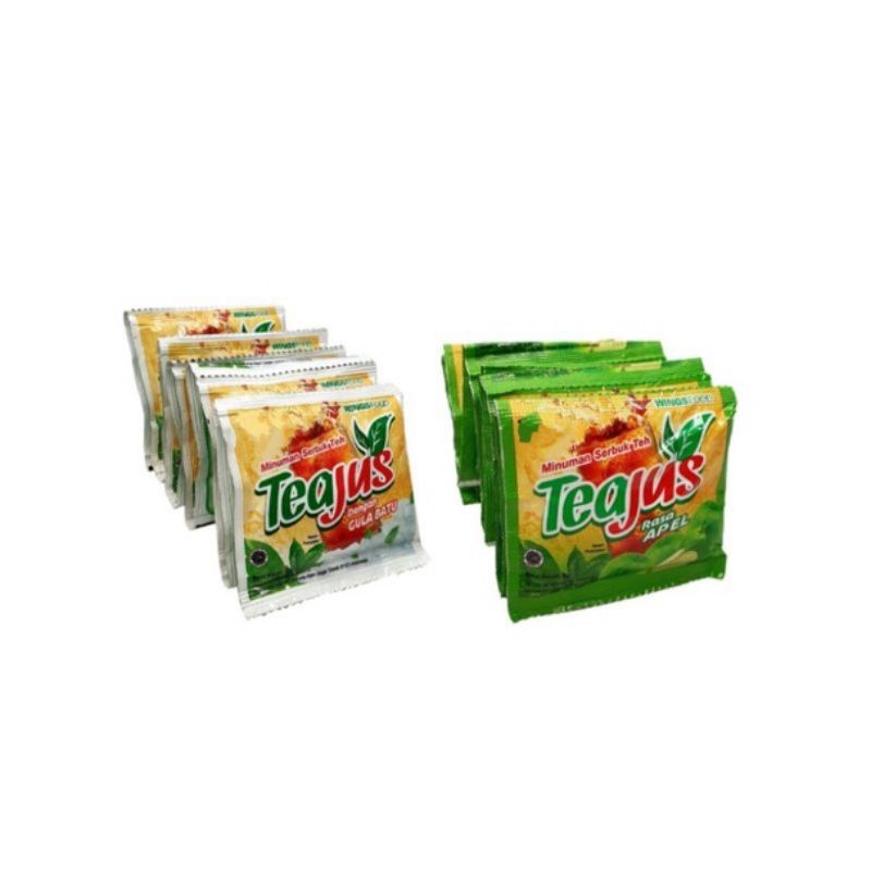 TEAJUS MINUMAN SERBUK 1 DUS = 360 PCS [SWEETSPACE]