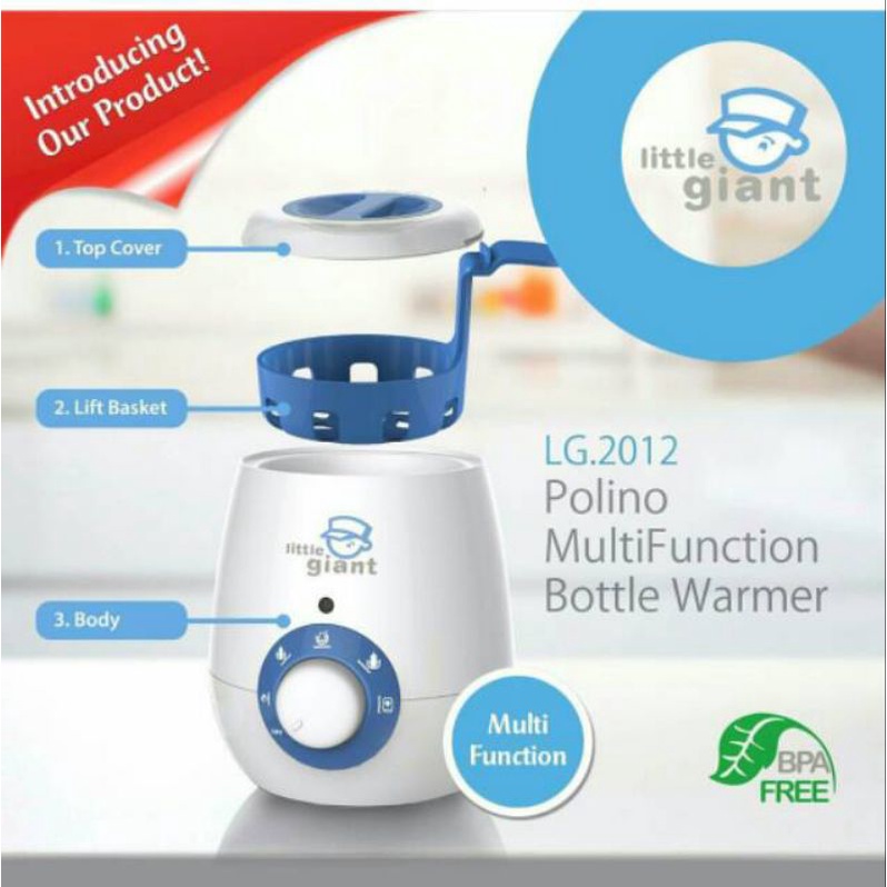 LITTLE GIANT BOTTLE WARMER LG. 2012