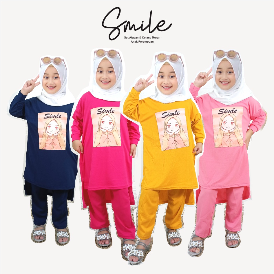 Setelan Viral Murah Anak Perempuan Simle CKids