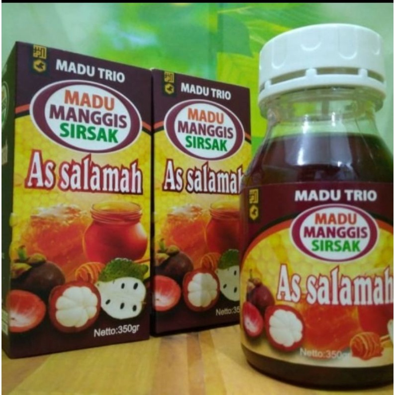 

Madu Trio As Salamah (Assalamah) 350 gr | Menagkal Radikal Bebas