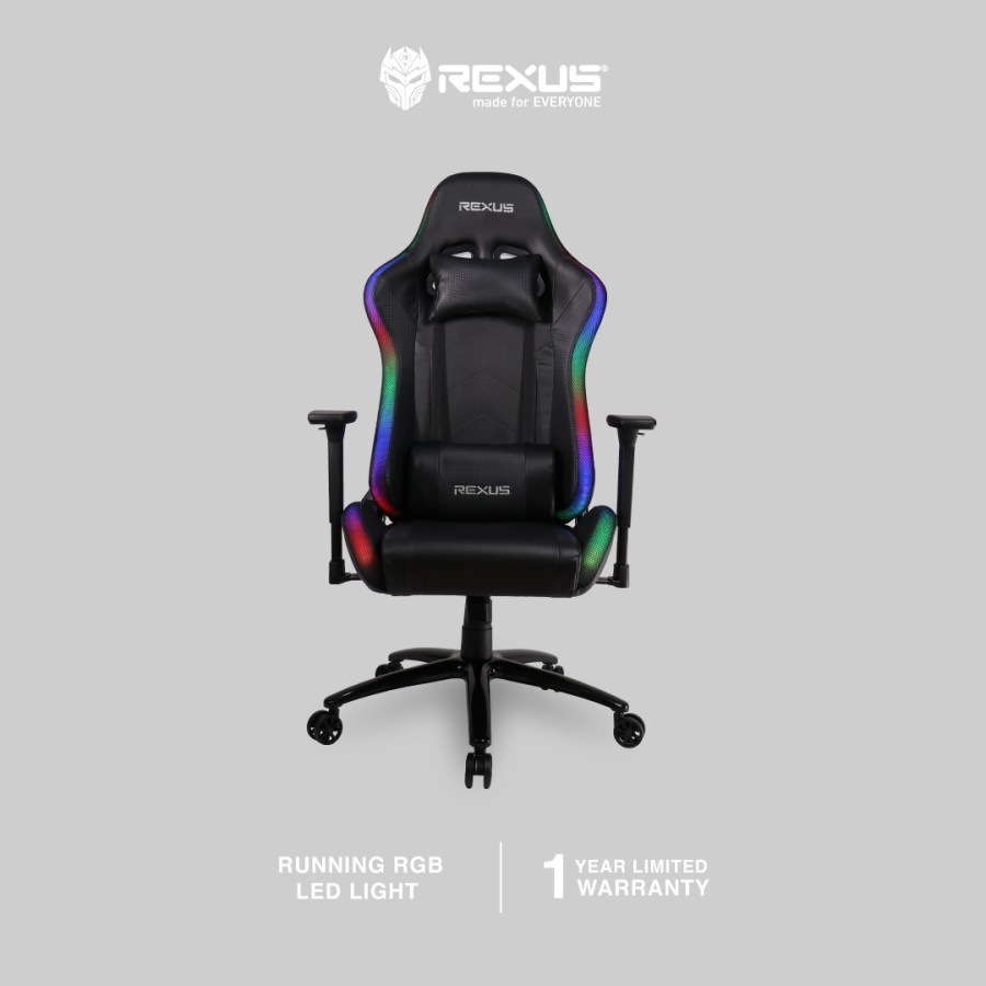 Rexus Gaming Chair / Kursi Gaming RGC 103 RGB