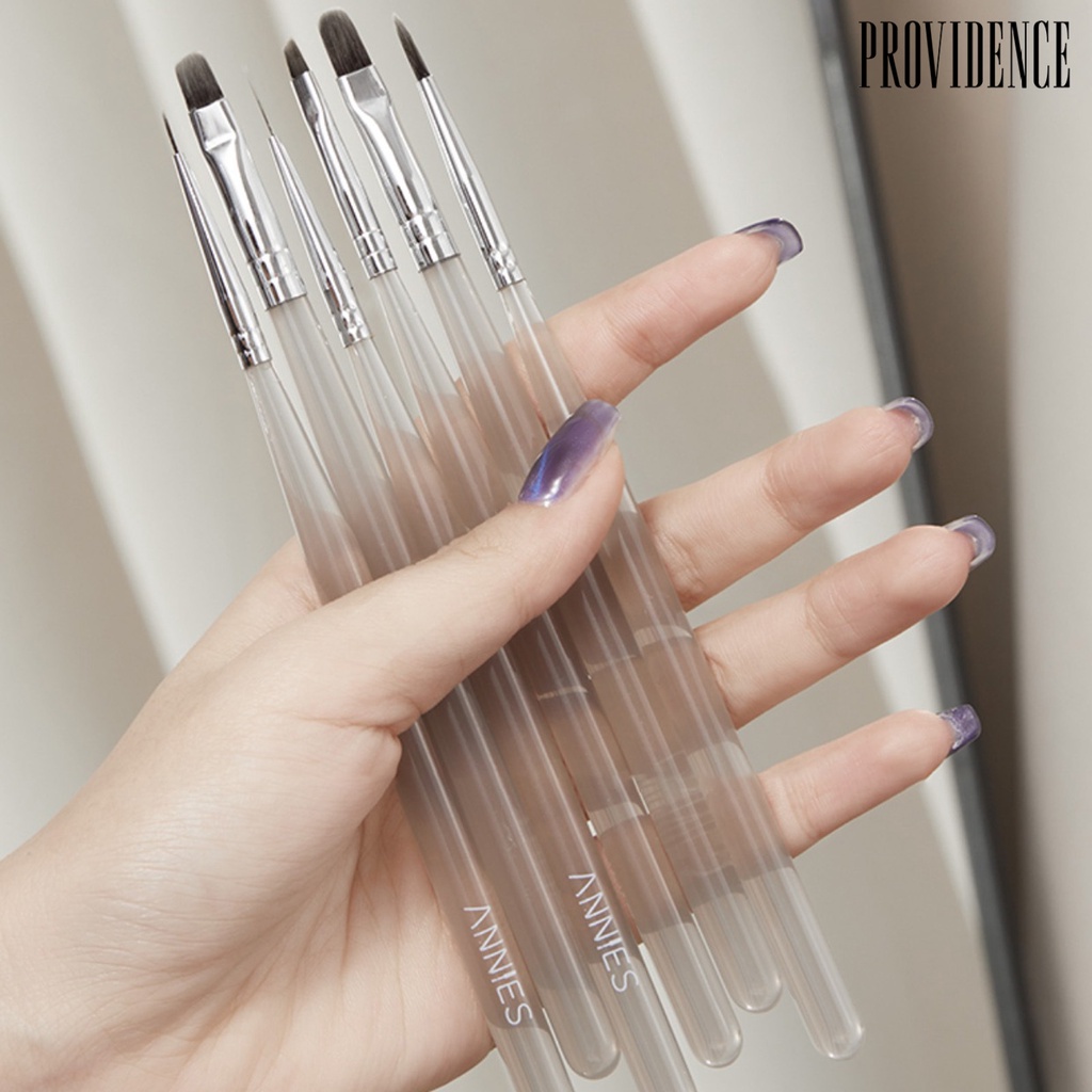 Providence Pen Brush Nail Art Bulu Lembut Flexible Anti Pecah Untuk Salon