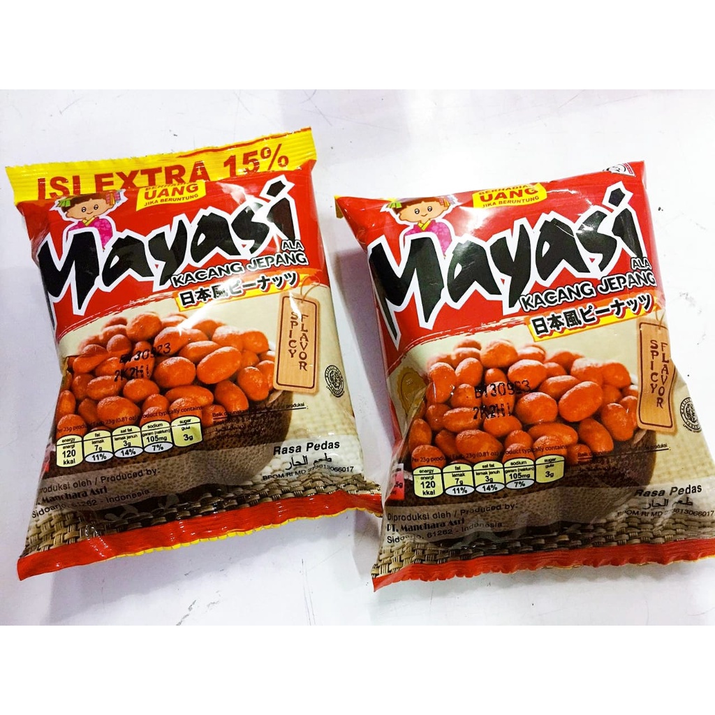 Kacang Mayasi Roasted Peanut Ala Kacang Jepang - Pilih Varian Rasa