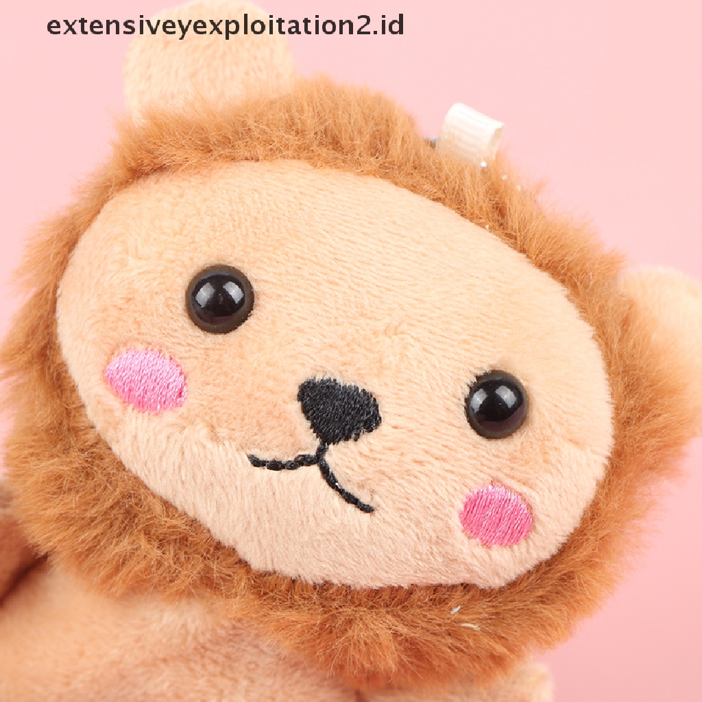 1pc Gantungan Kunci Boneka Singa Kecil