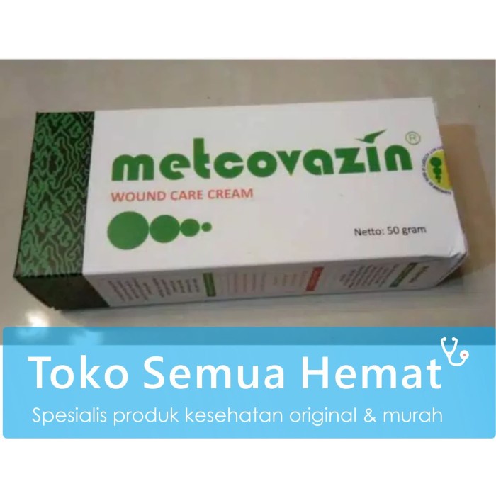 Metcovazin reguler 50 gr. Metcovazin 50 gram