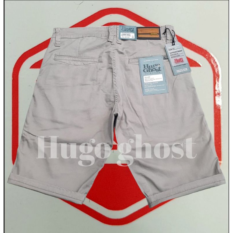 CELANA PENDEK KATUN SATEN CINOS HUGOGHOST ORIGINAL