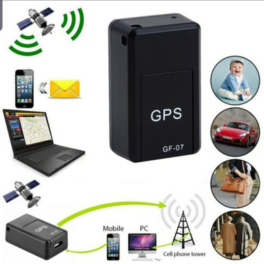 ALAT LACAK GPS TRACKER ALAT PELACAK GF 07 GSM GPS TRACKING DEVICE CAR LOCATION LOCATOR SYSTEM ALAT PENGAMAN