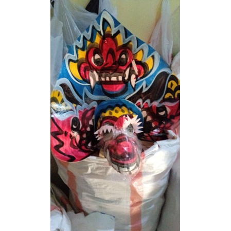 barongan besar spon kemul pendek barongan anak barongan murah