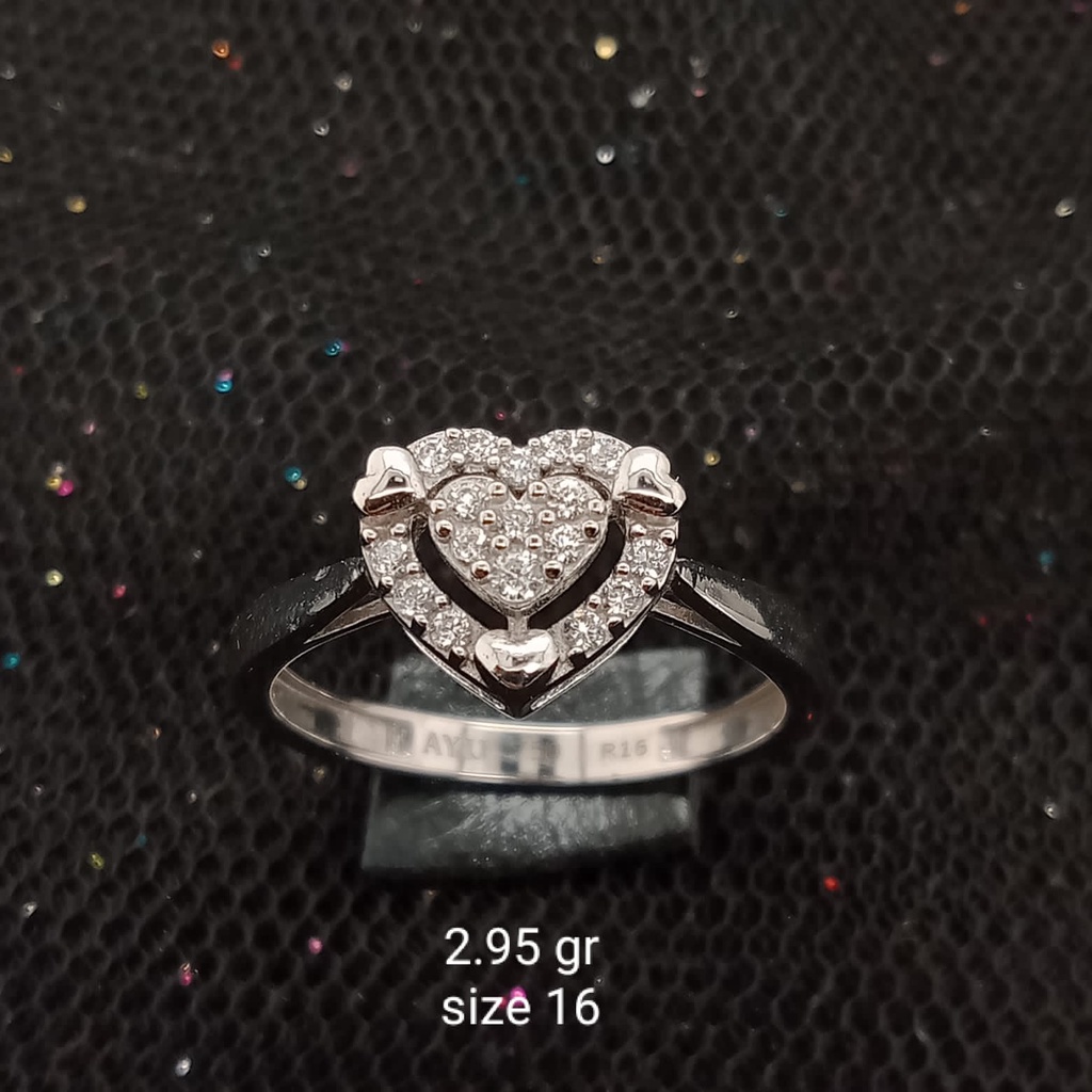 Cincin emas 17K - 2.95 gr kadar 750 - 3965