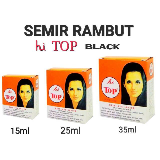 HI TOP SEMIR RAMBUT HITAM