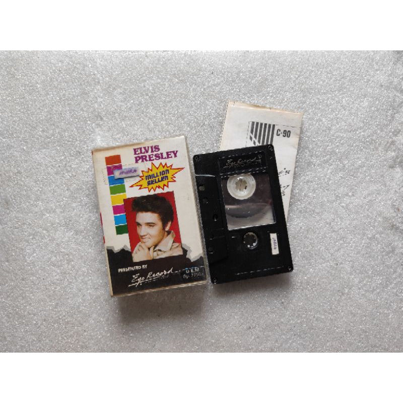 kaset pita rockabilly pop blues ELVIS PRESLEY million seller c90