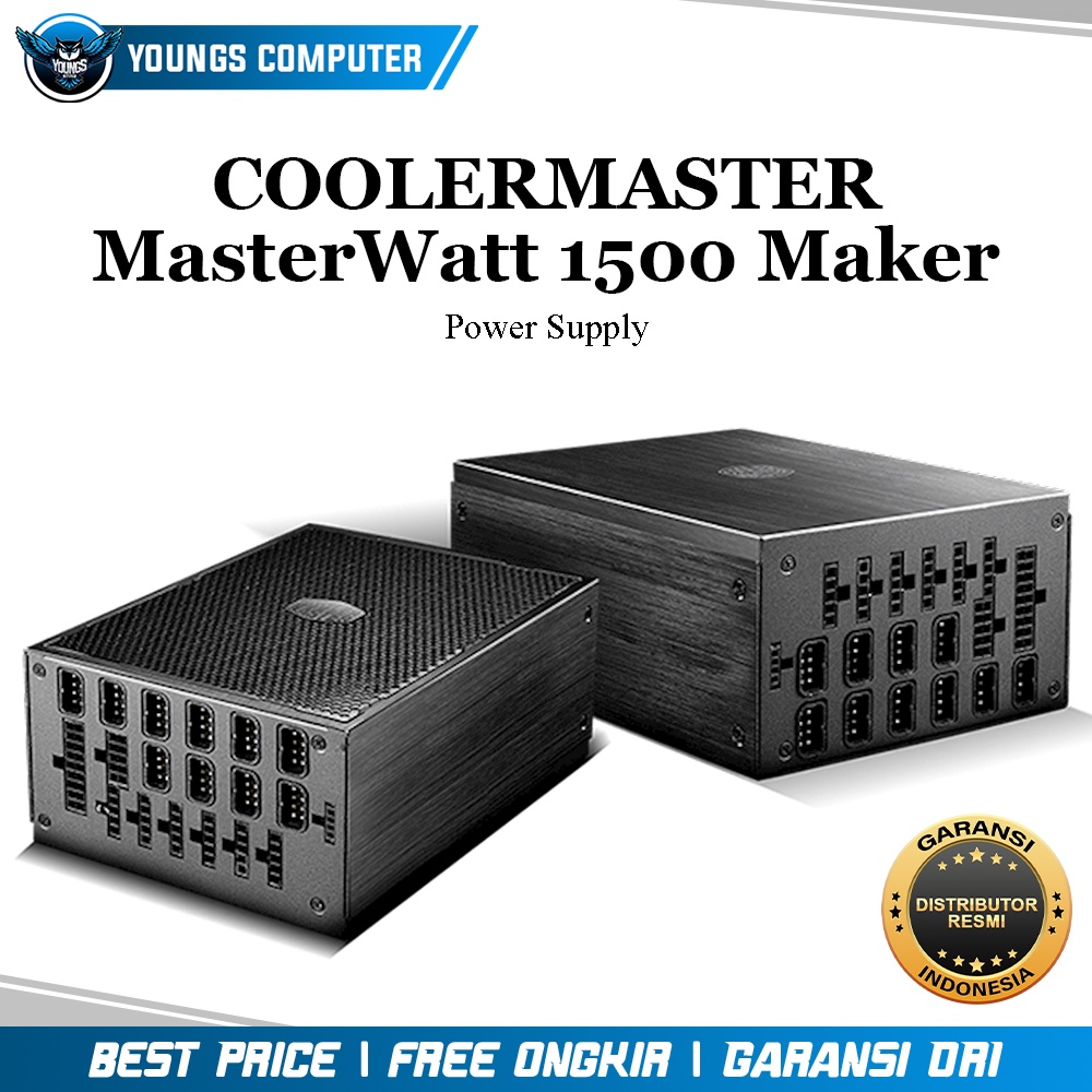 PSU COOLERMASTER MasterWatt 1500 Maker 80+ Titanium | Power Supply 1500 Watt