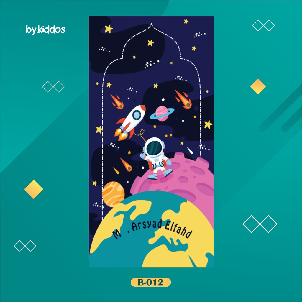 B-007 SEJADAH ANAK LAKI-LAKI /SEJADAH TRAVEL /SEJADAH LUCU /SEJADAH CUSTOM