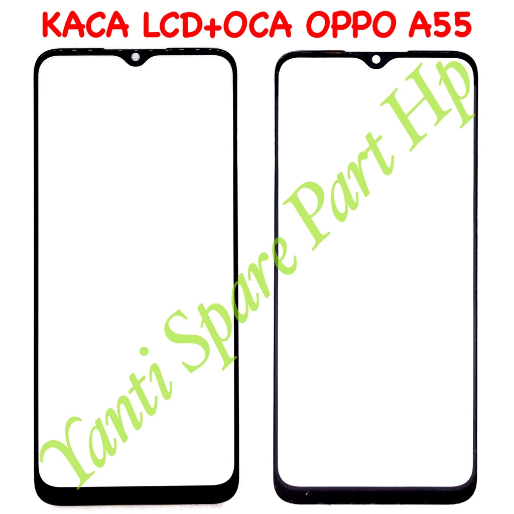 Kaca Lcd Plus Oca Oppo A55 Original Terlaris New