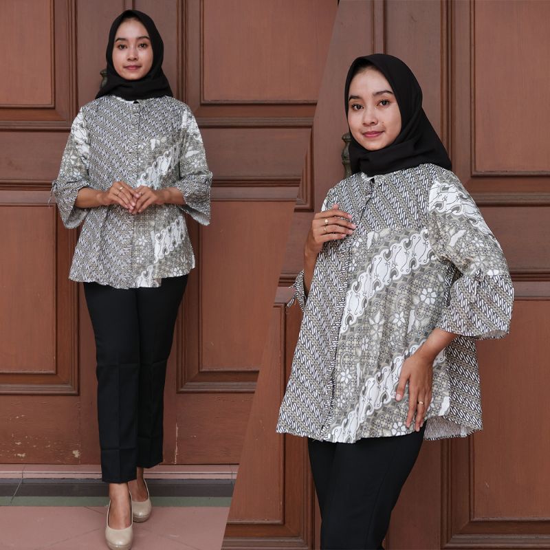 Blus Batik Gotik Soft - Naira Batik