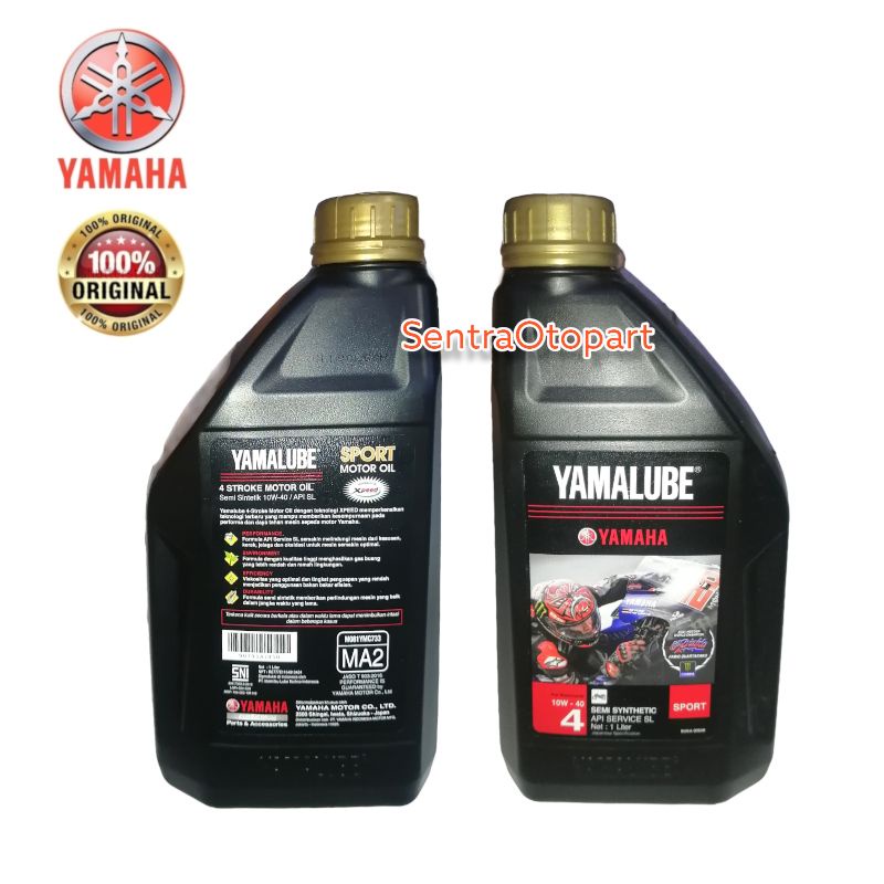 oli motor yamalube sport 10w 40 10w40 1 liter