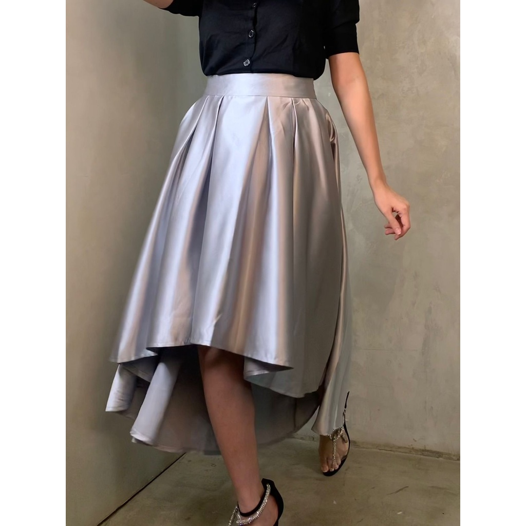 ICONS HI LO PLEATED SKIRT (ROK WANITA PESTA CHRISTMAS PARTY CANTIK ) SKIC1024BB/1122