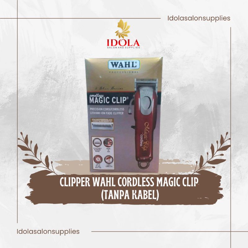 ORIGINAL Clipper Wahl Magic Clip Cordless - Mesin Cukur Rambut