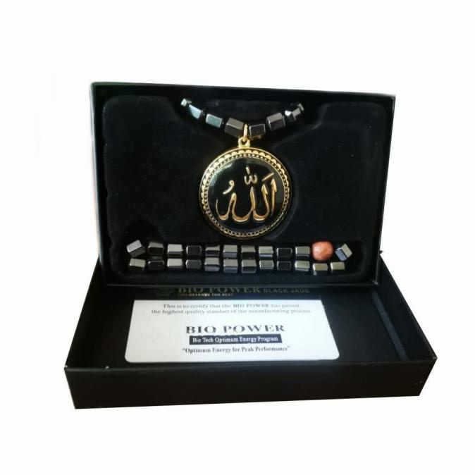 Kalung kesehatan Bio power Black jade