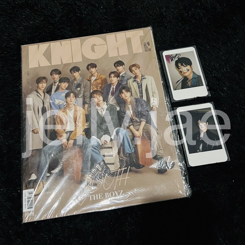 The Boyz Knight Magazine Juyeon Vers Juyeon Polaroid Set