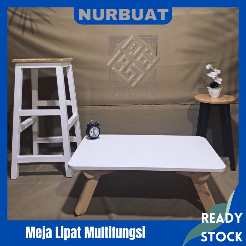 Meja Lipat/Meja Lipat Laptop/Meja Makan Lipat/Meja Lipat Lesehan Meja Lipat Serbaguna