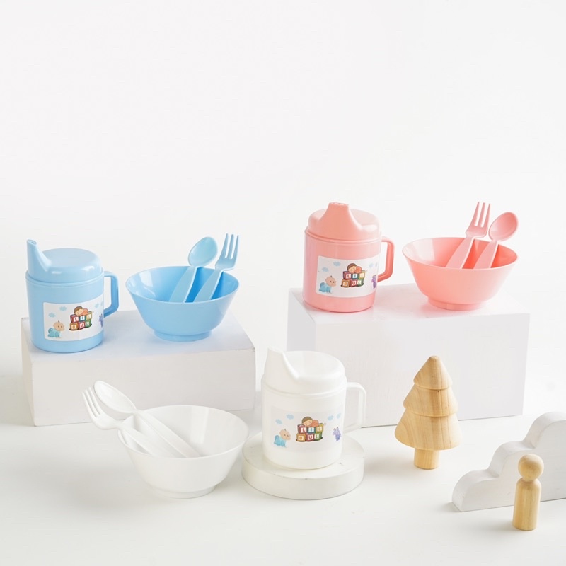 Lilbul / Feeding Set Baby Lilbul / Set Alat Makan Bayi Small Lilbul