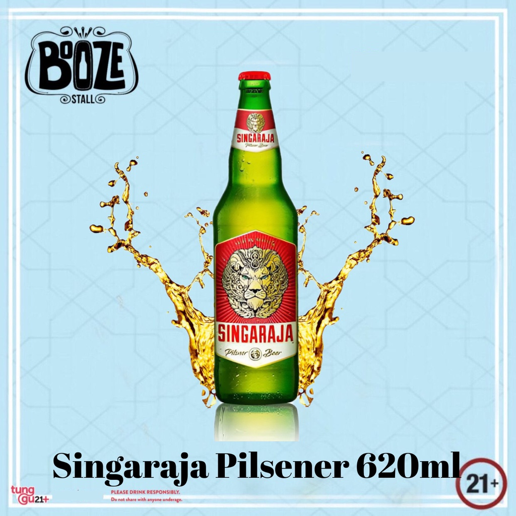 Jual Bir Singaraja Pilsener 620ml Shopee Indonesia