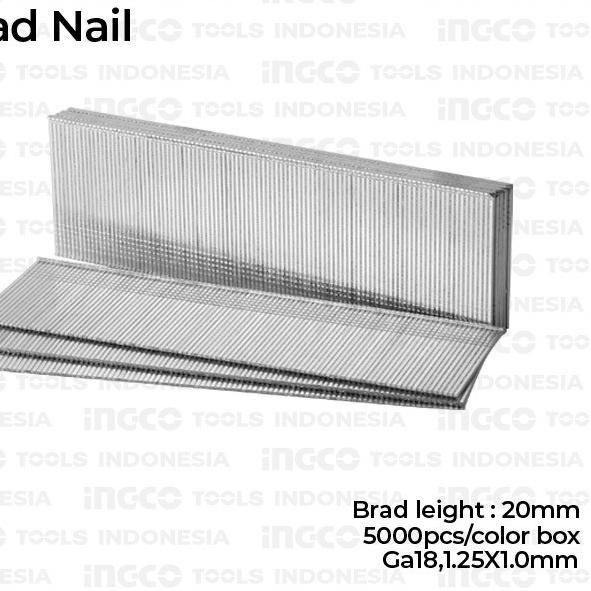 

Brad Nail (F20) INGCO ANA18201 Refill Isi Nailer Paku Tembak T F 20 mm