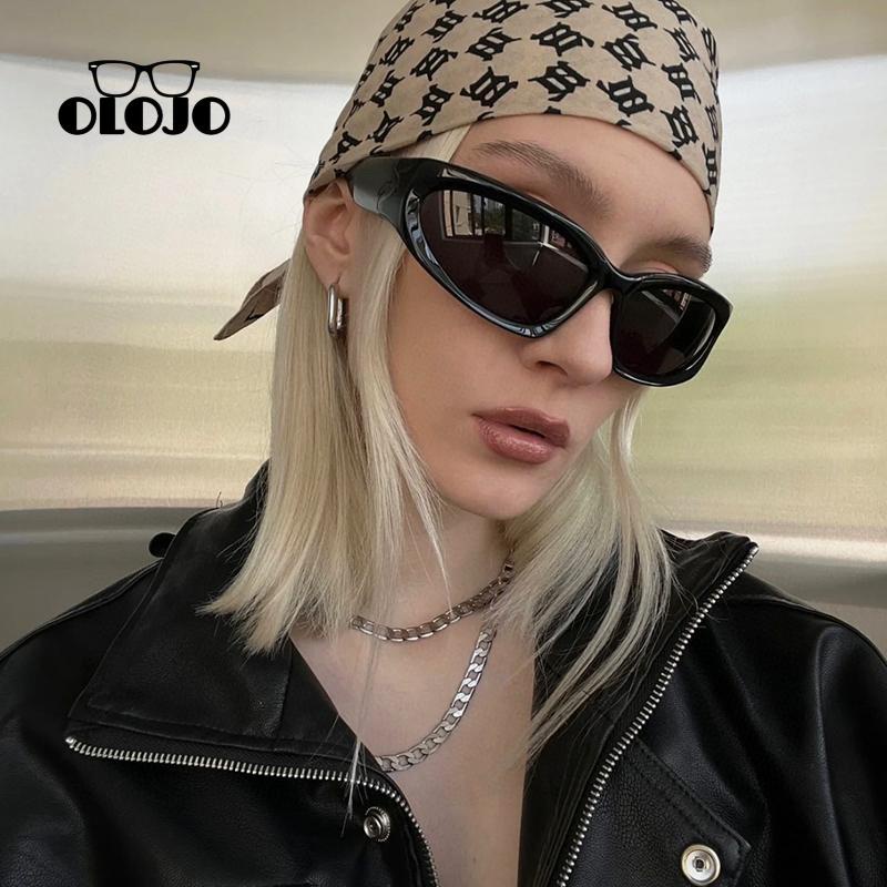 【COD】2023 Cyber Punk Kacamata Hitam Gaya Hip Hop